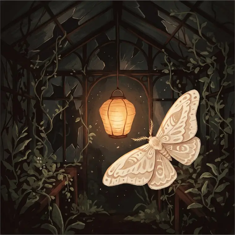 Key art for Moth & Lantern